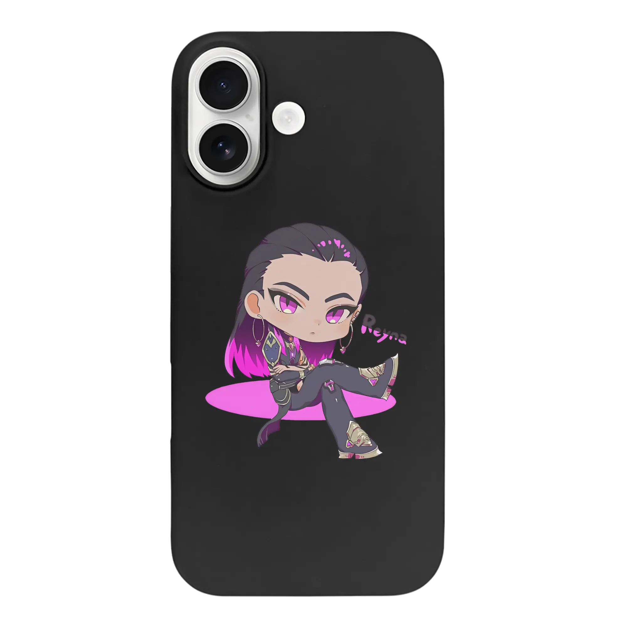 VALORANT グッズ,レイナ - iPhone 17 シリーズ シリコンケース 薄型 耐衝撃 指紋防止 ソフトタッチカバー 精密フィット 傷防止 保護ケース iPhone 17/17 Air/17 Pro/17 Pro Max 対応